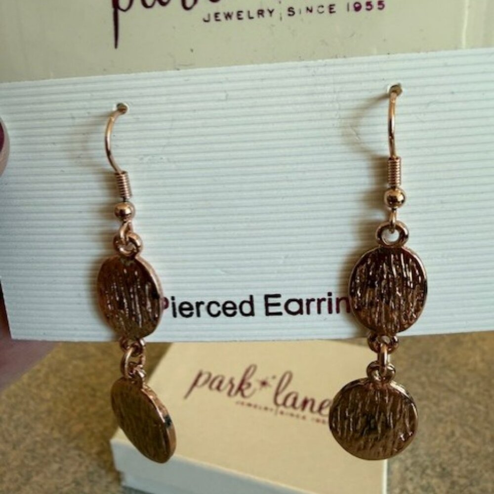 NWT Park Lane Rose Gold Earrings